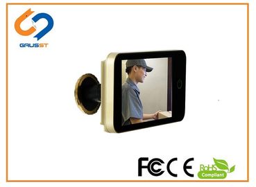 2.0MP LCD Peephole Viewer / Hidden Door Peephole Viewer Camera CE FCC Approved